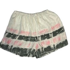 Japna Hand Made With Love Ladies Tye Dye Shorts Size Large NWOT